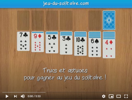 Solitaire gratuit en ligne